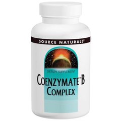 Витамин В (комплекс), Coenzymate B Complex, Source Naturals, апельсин, сублингвальный, 60 таблеток - фото