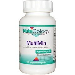 Мультиминералы, MultiMin, Nutricology, 120 кап - фото