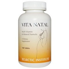 Витамины для беременных, Vita Natal, Eclectic Institute, 180 таблеток - фото