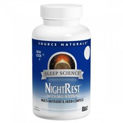 Комплекс для нормалізації сну, Source Naturals, 50 таблеток - фото