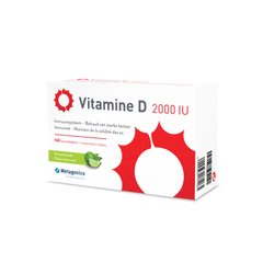 Витамин Д, Vitamin D, Metagenics, 2000 МЕ, вкус лайма, 168 жевательных таблеток - фото