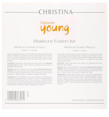 Набір для інтенсивного зволоження шкіри (2 препарати), Christina, 30мл + 50мл - фото