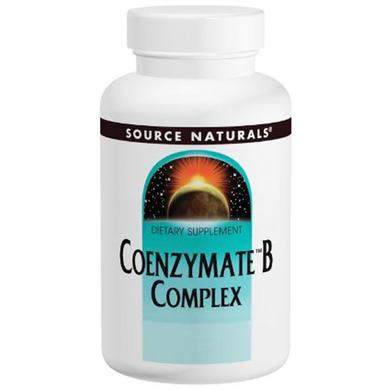 Вітамін В (комплекс), Coenzymate B Complex, Source Naturals, апельсин, сублінгвальних, 60 таблеток - фото