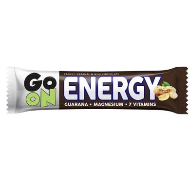 Батончик ENERGY, "snickers"+ guarana, GoOn Nutrition, 50 г - фото