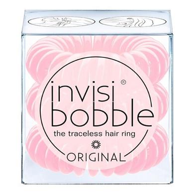 Резинка-браслет для волосся, Original Blush Hour, Invisibobble, 3 шт - фото
