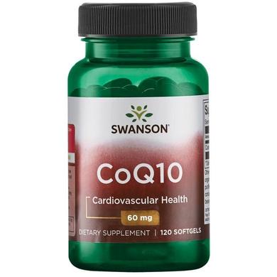 Коэнзим Q10 ультра, Ultra CoQ10, Swanson, 60 мг, 120 гелевых капсул - фото