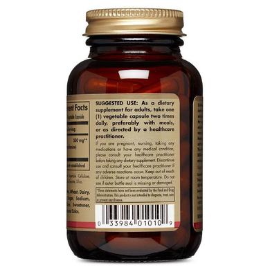 DL-Фенилаланин, DLPA, Solgar, 500 мг, 50 вегетарианских капсул - фото