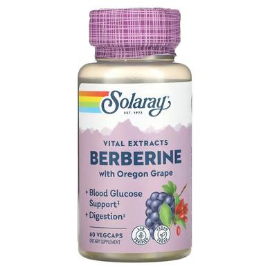 Берберин, Berberine, Solaray, екстракт кореня, 60 капсул - фото