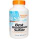 Глюкозамин сульфат, Glucosamine Sulfate, Doctor's Best, 750 мг, 180 капсул, фото – 1