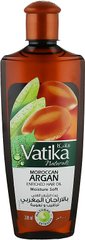Масло для волос с арганой, Vatika Hair Oil, Dabur, 200 мл - фото