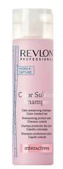 Шампунь увлажняющий для защиты цвета волос Interactives Color Sublime, Revlon Professional, 250 мл - фото