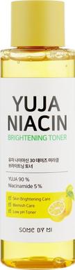 Освітлюючий тонік для обличчя, Yuja Niacin 30 Days Miracle Brightening Toner, Some By Mi, 150 мл - фото
