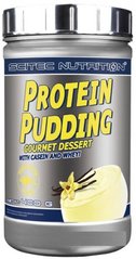 Протеиновый пудинг, Protein Pudding, Scitec Nutrition, вкус панна котта, 400 г - фото