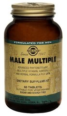 Витамины для мужчин (Male Multiple), Solgar, 180 таблеток - фото