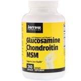 Глюкозамин, хондроитин, МСМ, Glucosamine + Chondroitin + MSM, Jarrow Formulas, 240 капсул, фото