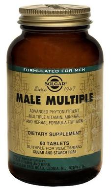 Вітаміни для чоловіків (Male Multiple), Solgar, 180 таблеток - фото