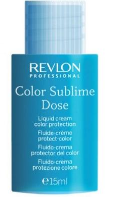 Рідкий крем для захисту кольору Interactives Color Sublime, Revlon Professional, 30 X 15 мл - фото