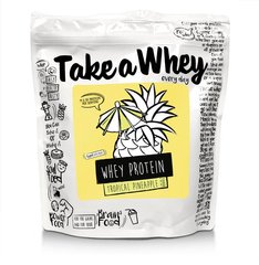 Сироватковий протеїн, Blend, ванільне морозиво, Take a Whey, 907 г - фото
