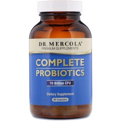 Пробиотики для расщепления лактозы, Complete Probiotics, Dr. Mercola, 90 капсул - фото