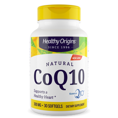 Коэнзим Q10 300 мг, Healthy Origins, 30 желатиновых капсул - фото