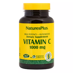 Вітамін C, Vitamin C, Nature's Plus, 1000 мг, 90 вегетаріанських капсул - фото