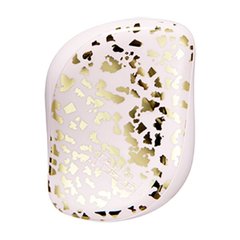Гребінець, Compact Styler Smooth & Shine Gold Leaf, Tangle Teezer - фото