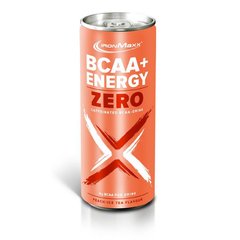 Комплекс амінокислот, BCAA + Energy Zero Drink, Iron Maxx, тропічний смак, 330 мл - фото
