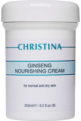 Крем с женьшенем для нормальной и сухой кожи, Nourishing Cream, Christina, 250 мл - фото