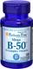 Витамин В-50 комплекс, Vitamin B-50® Complex, Puritan's Pride, 100 капсул, фото – 1