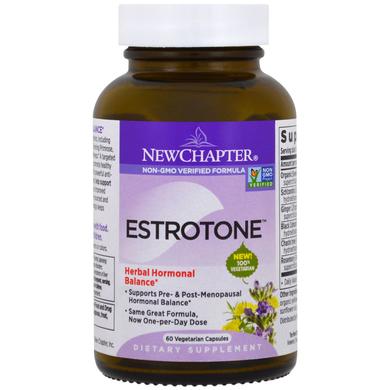Эстротон, Estrotone, New Chapter, 60 капсул - фото