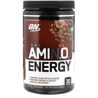 Амінокислотний комплекс, Essential Amino Energy, капучино, Optimum Nutrition, 270 гр - фото