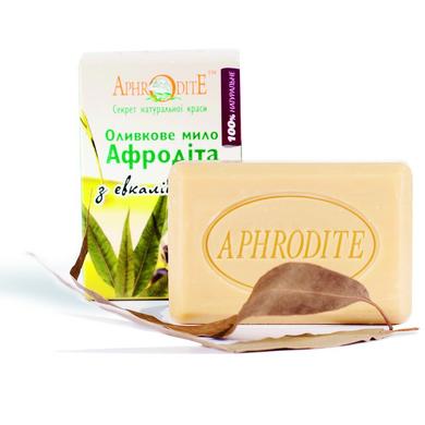 Мило з оливкової олії з евкаліптом, Aphrodite, 125 г - фото