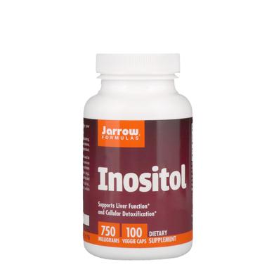 Інозитол, Inositol, Jarrow Formulas, 750 мг, 100 капсул - фото