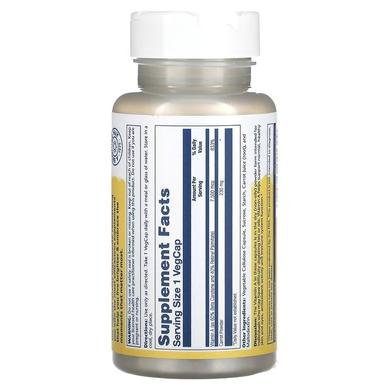 Витамин А, Dry Vitamin A, Solaray, 25,000 МЕ, 60 капсул - фото