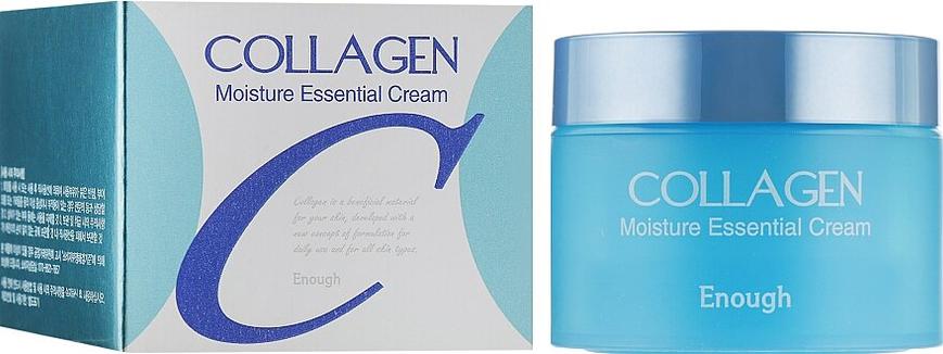 Увлажняющий крем для лица с коллагеном, Collagen Moisture Essential Cream, Enough, 50 мл - фото