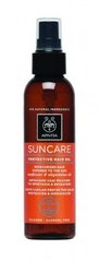 Сонцезахисний масло для волосся з соняшником і абисинським маслом, Apivita, 150 мл - фото