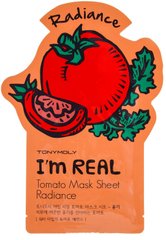 Листова маска для обличчя, I'm Real Tomato Mask Sheet, Tony Moly, 21 мл - фото