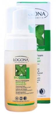 Біо-Пінка очищуюча для нормальної та комбінованої шкіри, Logona, 100 мл - фото