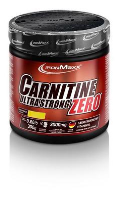 Карнітин, Carnitine Zero 180.000, Iron Maxx, смак тропічний, 300 г - фото