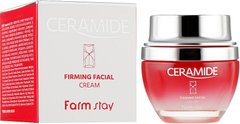 Укрепляющий крем для лица, Ceramide Firming Facial Cream, FarmStay, 50 мл - фото