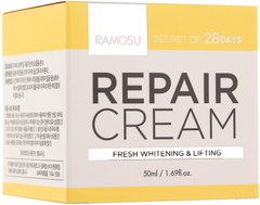 Відновлюючий, зволожуючий крем для обличчя, Repair Cream, Ramosu, 50 мл - фото