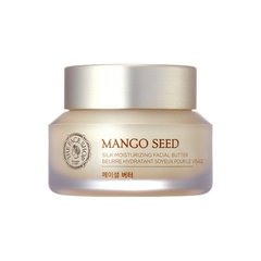Живильний крем для обличчя з екстрактом манго, 50 мл, Mango Seed, The Face Shop, Silk Moisturizing Facial Butter - фото