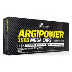 Аргинин, ArgiPower 1500 Mega, Olimp, 120 капсул - фото