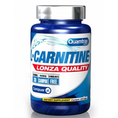 Л-карнитин, L-Carnitine Lonza Quality, Quamtrax, 120 капсул - фото