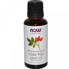 Масло шипшини (для шкіри), Rose Hip Seed Oil, Now Foods, Solutions, 30 мл - фото