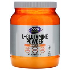 Глютамин, L-Glutamine, Now Foods, Sports, порошок, 1 кг - фото
