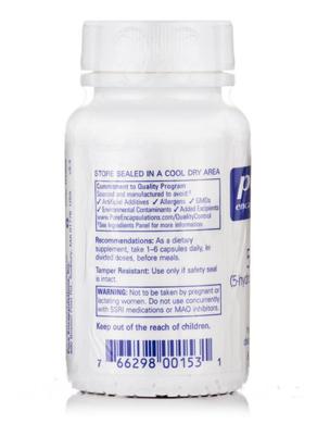 5-HTP (5-Гидрокситриптофан), Pure Encapsulations, 50 мг, 60 капсул - фото