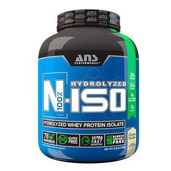 Изолят сывороточного протеина N-ISO 100% Hydrolyzed, сливочная ваниль 2, ANS Performance, 27 кг - фото