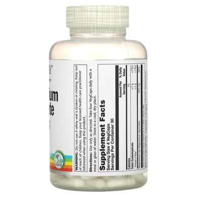 Магний глицинат, Magnesium Glycinate, Solaray, 400 мг, 120 капсул - фото