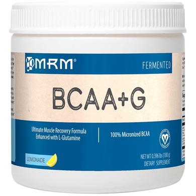 BCAA + L-глутамин, BCAA + G, MRM, 180 г - фото
